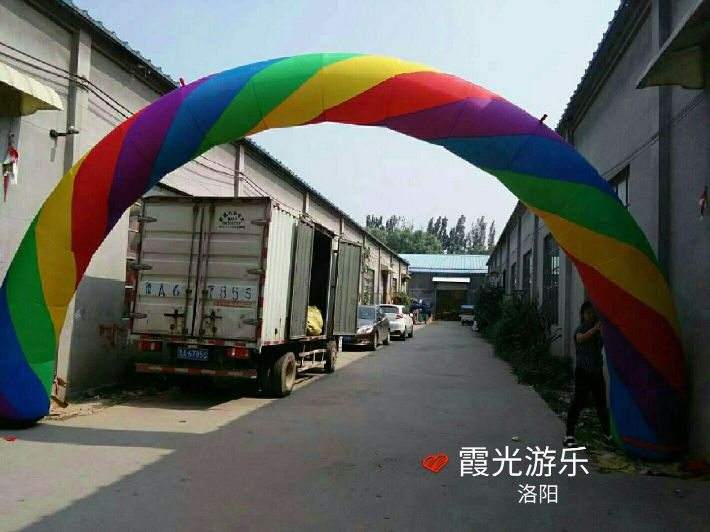 宁晋彩虹拱门
